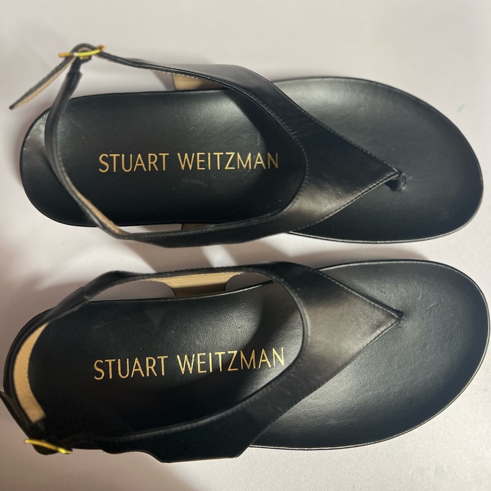 Stuart Weitzman size 6 leather Sandals